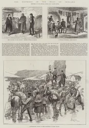 De nood in het westen van Ierland